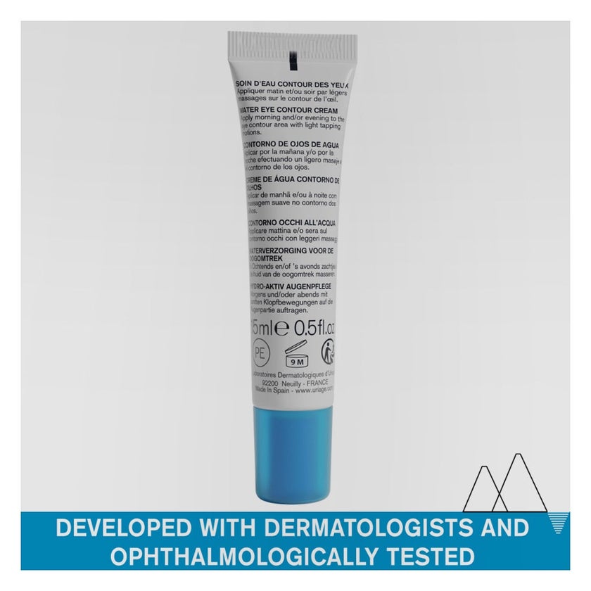 Uriage Eau Thermale Water Eye Moisturizing Contour Cream For Fine Lines & Dark Circles 15ml