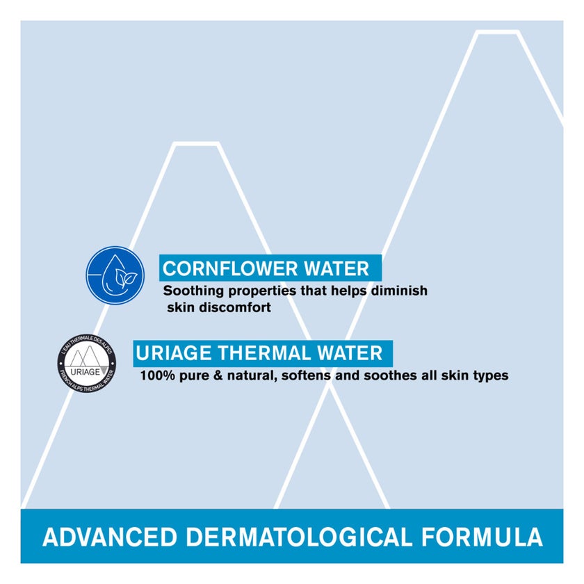 Uriage Eau Thermale Waterproof Eye Make-up Remover - 100ml