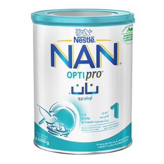 Nestle Nan Optipro 1 Baby Milk Formula 0-6 Months 400g