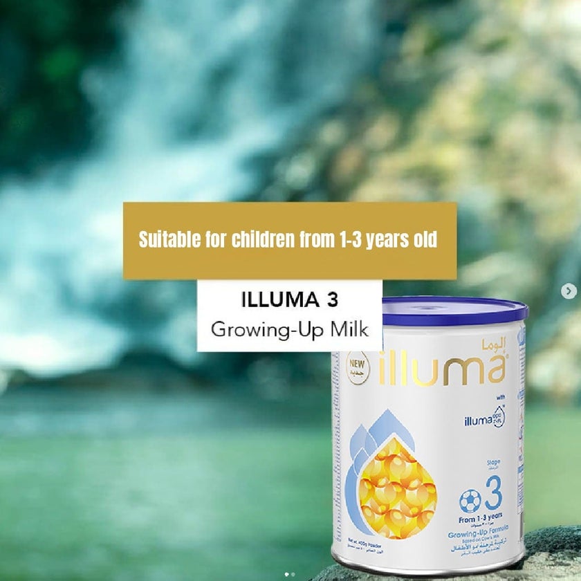 Illuma Stage 3 Toddlers Milk Formula For 1 To 3 Years 800g