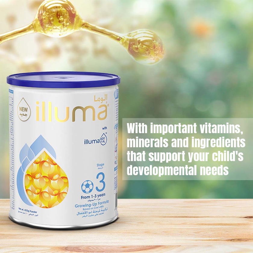 Illuma Stage 3 Toddlers Milk Formula For 1 To 3 Years 800g
