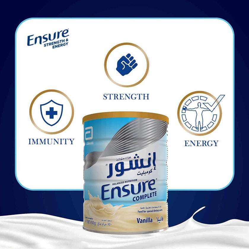 Ensure Complete Vanilla Powder 850g