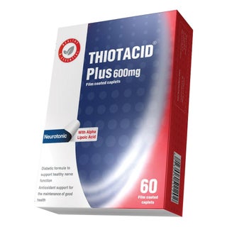 Thiotacid Plus 600mg Tablets, Pack of 60's