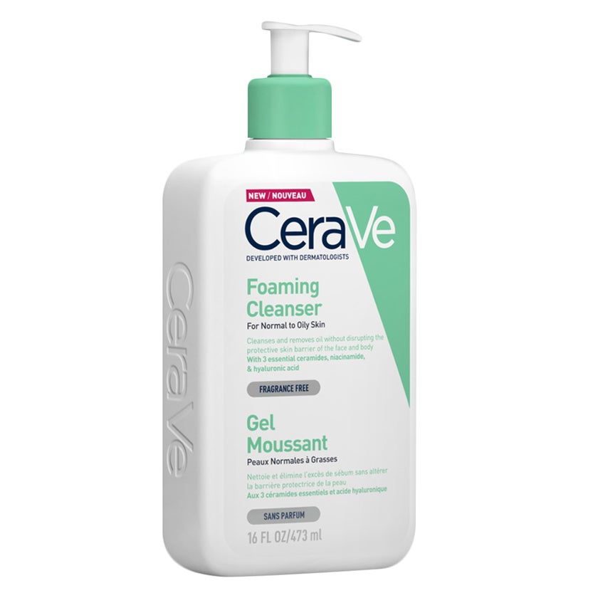 CeraVe Foaming Cleanser For Normal To Oily Skin 473ml