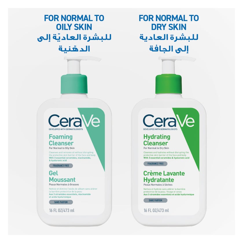 CeraVe Foaming Cleanser, Normal to Oily Skin 473ml