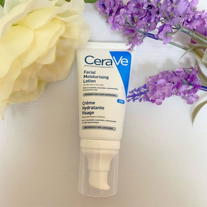CeraVe Facial Moisturising PM Lotion For Normal To Dry Skin 52ml