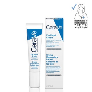 CeraVe Eye Repair Cream, Dark Circles & Puffiness - 14ml