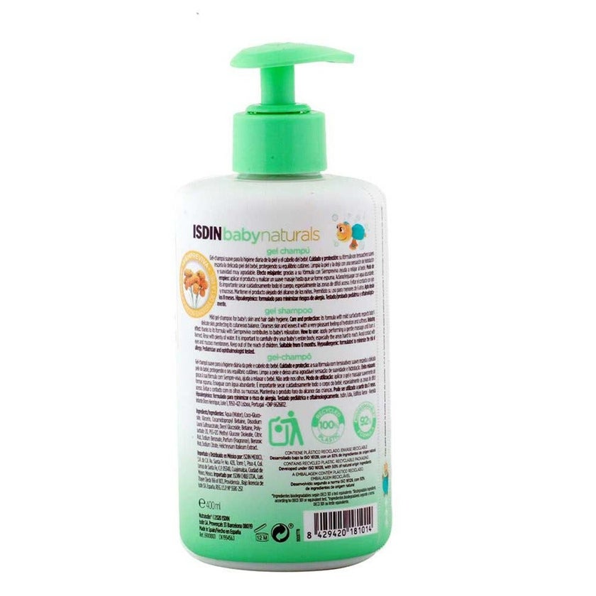 Isdin Baby Naturals Mild Gel Shampoo 400ml