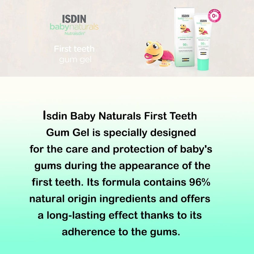 Isdin Baby Naturals First Teeth Gum Gel 30ml