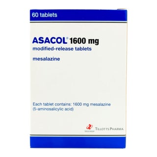 Asacol 1600mg Tablets, Pack of 60's