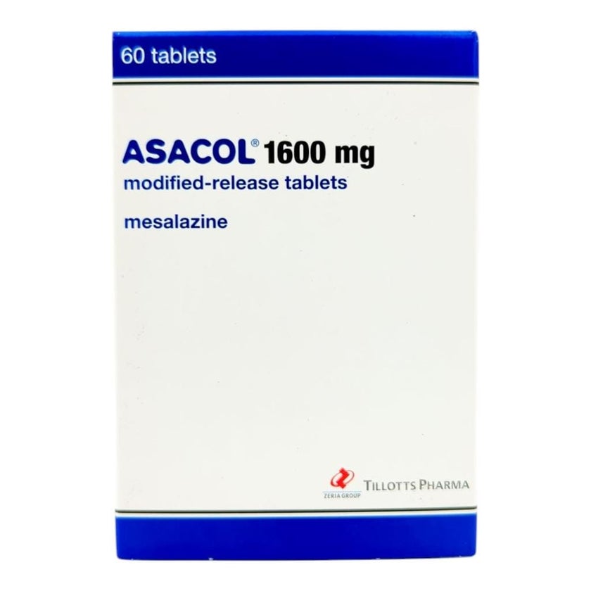 Asacol 1600mg Tablets, Pack of 60's