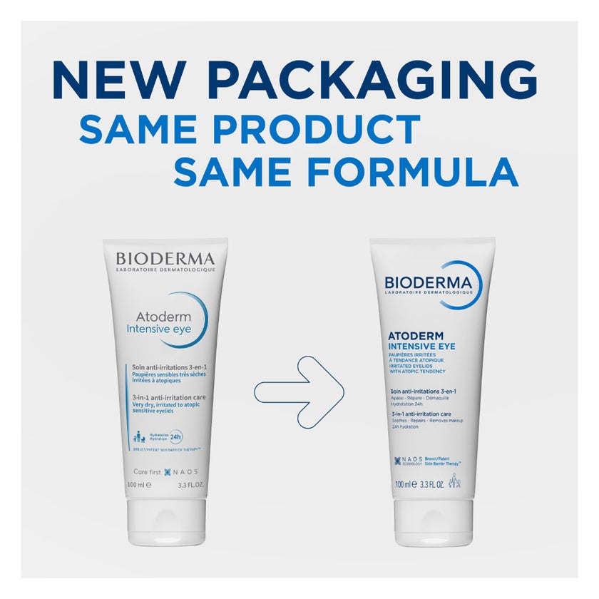 Bioderma Atoderm Intensive Eye 3 In 1 Anti-Irritation Care 100ml