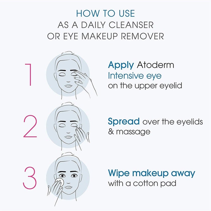 Bioderma Atoderm Intensive Eye 3 In 1 Anti-Irritation Care 100ml