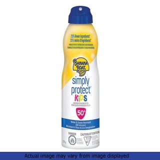 Banana Boat Simply Protect Kids Sunscreen Lotion Spray 170g