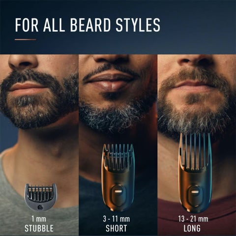 King C. Gillette Cordless Men's Beard Trimmer Kit