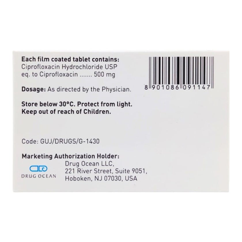 Ificipro 500mg Tablets, Pack of 10's