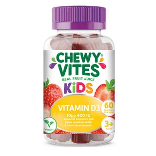Chewy Vites Kids Vitamin D3 400IU Gummies, Pack of 60's