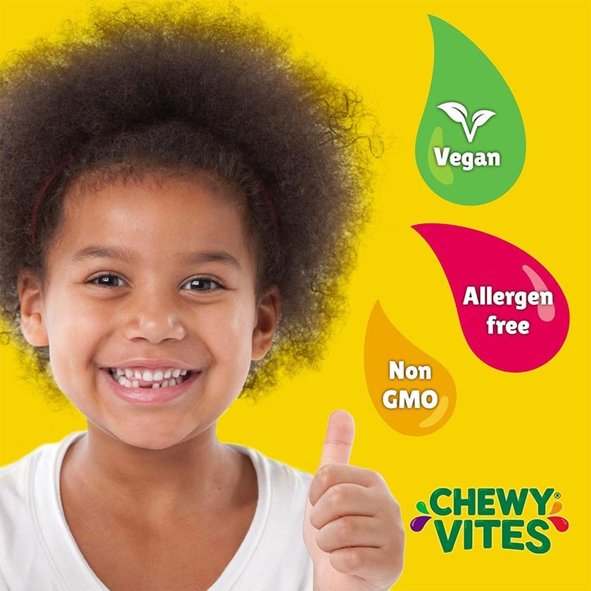 Chewy Vites Kids Vitamin D3 400IU Gummies, Pack of 60's