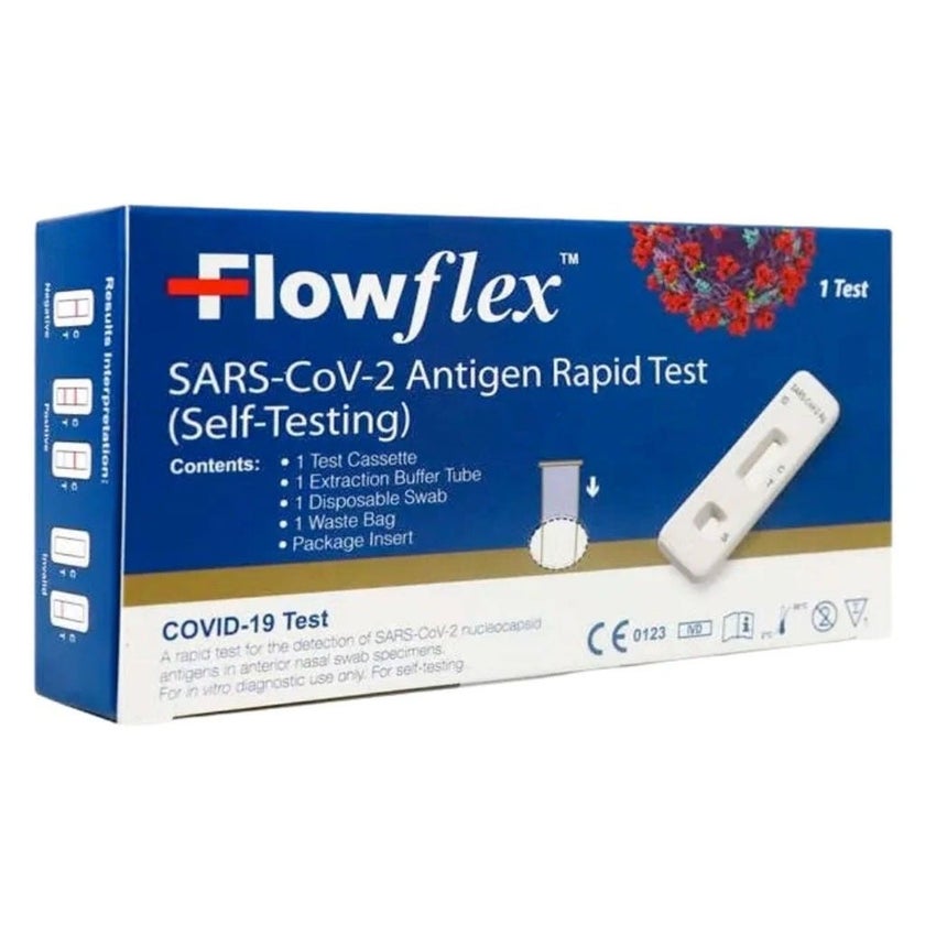 Flowflex SARS-CoV-2 Covid 19 Antigen Rapid Test Kit