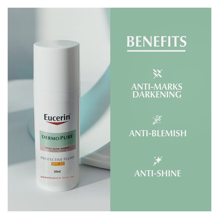 Eucerin DermoPurifyer Post Acne Marks SPF 30 Protective Fluid 50ml