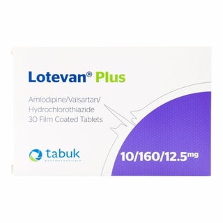 Lotevan Plus 10mg/160mg/12.5mg Tablets, Pack of 30's