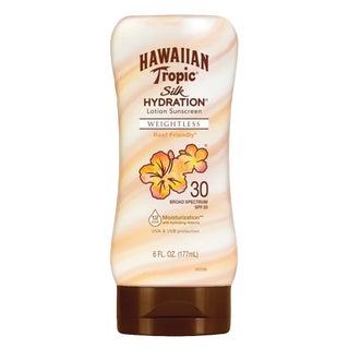 Hawaiian Tropic Silk Hydration Weightless Sunscreen Lotion SPF 30, 177ml