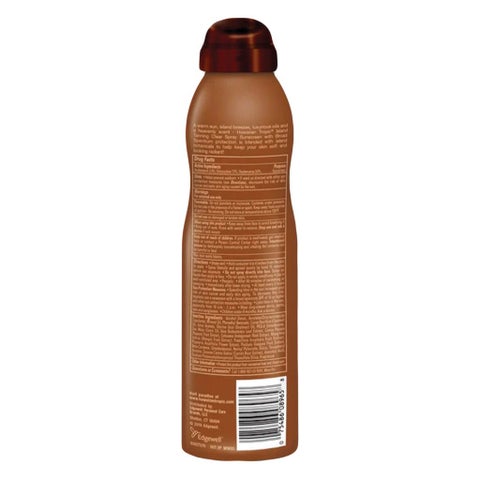 Hawaiian Tropic Island Tanning Dry Oil Continuous Clear Spray Sunscreen SPF 30, 149g