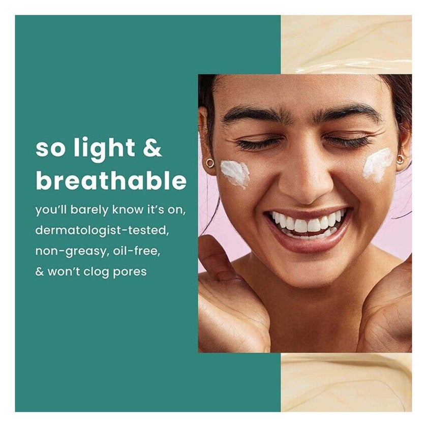 Hawaiian Tropic Silk Hydration Weightless Oil-Free Face Sunscreen Lotion SPF 30, 50ml