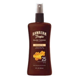 Hawaiian Tropic Island Tanning Dry Spray Oil SPF 25, 236ml