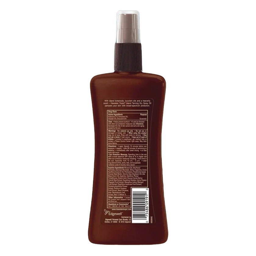 Hawaiian Tropic Island Tanning Dry Spray Oil SPF 25, 236ml
