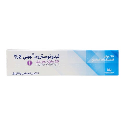 Lidonostrum 2% Lidocaine Gel - 30g