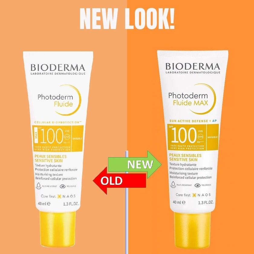 Bioderma Photoderm Fluide MAX SPF100 Sunscreen Cream - Invisible, 40ml