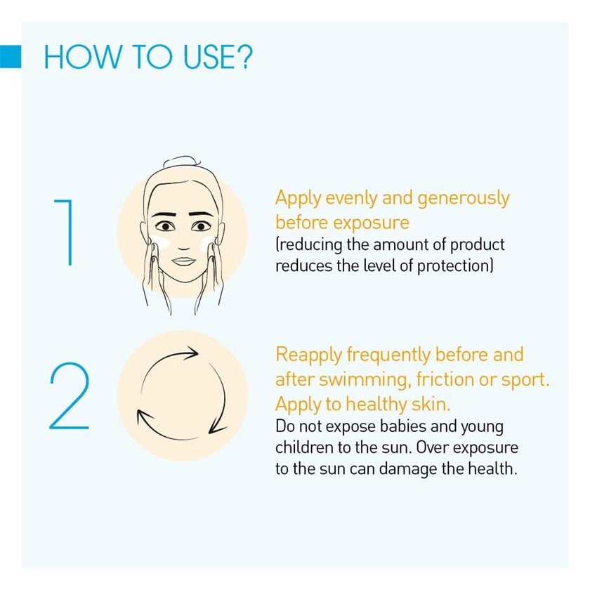 Bioderma Photoderm Fluide MAX SPF100 Sunscreen Cream - Invisible, 40ml