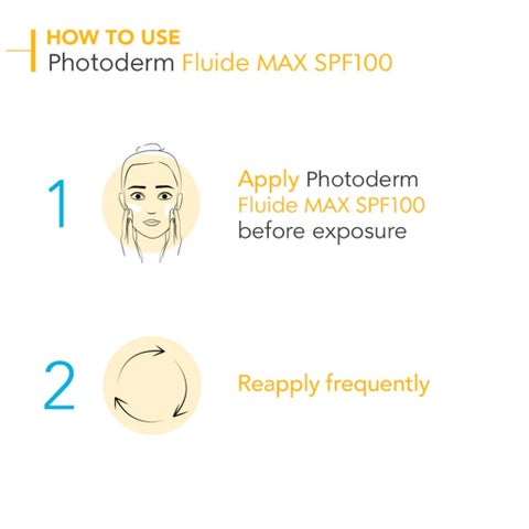 Bioderma Photoderm Fluide SPF100 Light Cream 40ml