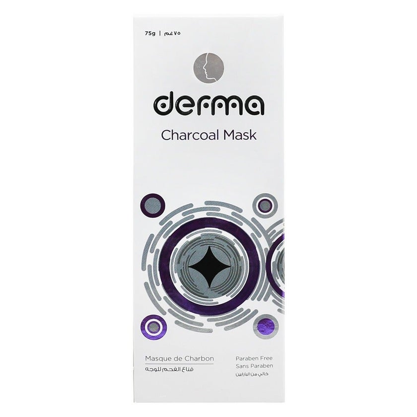 Derma Pella Charcoal Facial Mask 75g