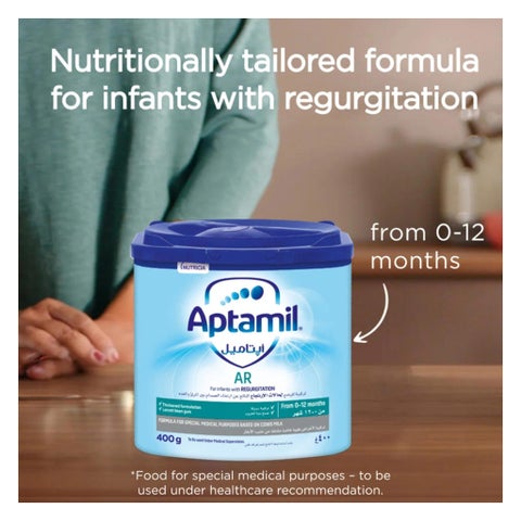 Aptamil AR Anti Regurgitation Infant Milk Formula For 0 To 12 Months 400g