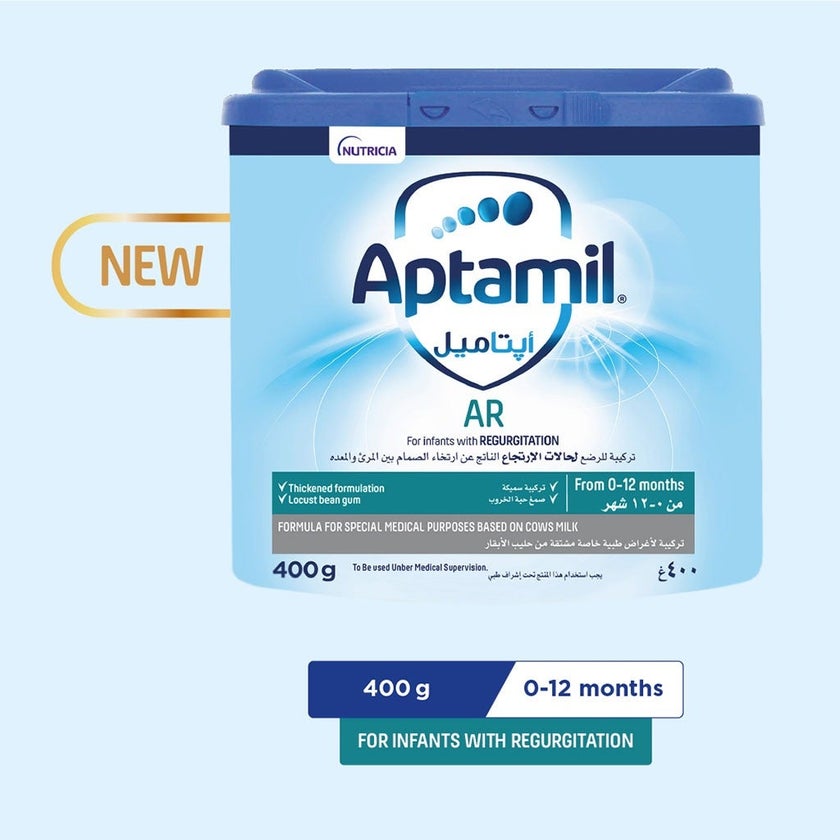 Aptamil AR Anti Regurgitation Infant Milk Formula For 0 To 12 Months 400g
