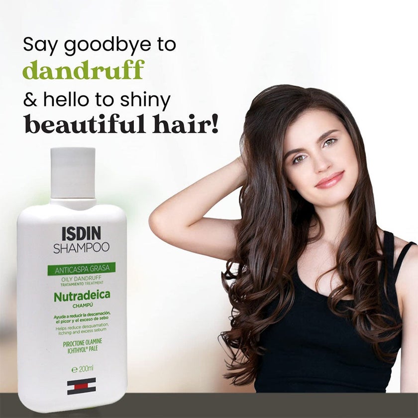 Isdin Nutradeica Oily Anti-Dandruff Treatment Shampoo 200ml