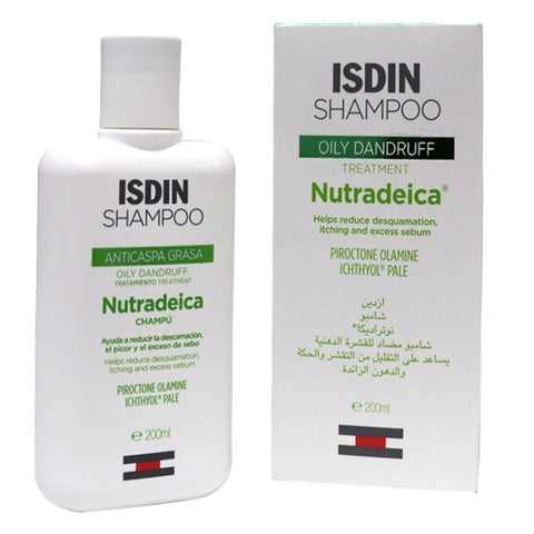 Isdin Nutradeica Oily Anti-Dandruff Treatment Shampoo 200ml