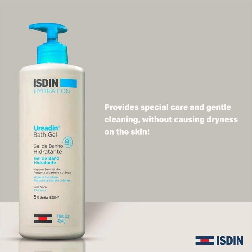 Isdin Ureadin Hydrating Bath Gel 400ml