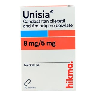 Unisia 8mg/5mg Tablets, Pack of 30's