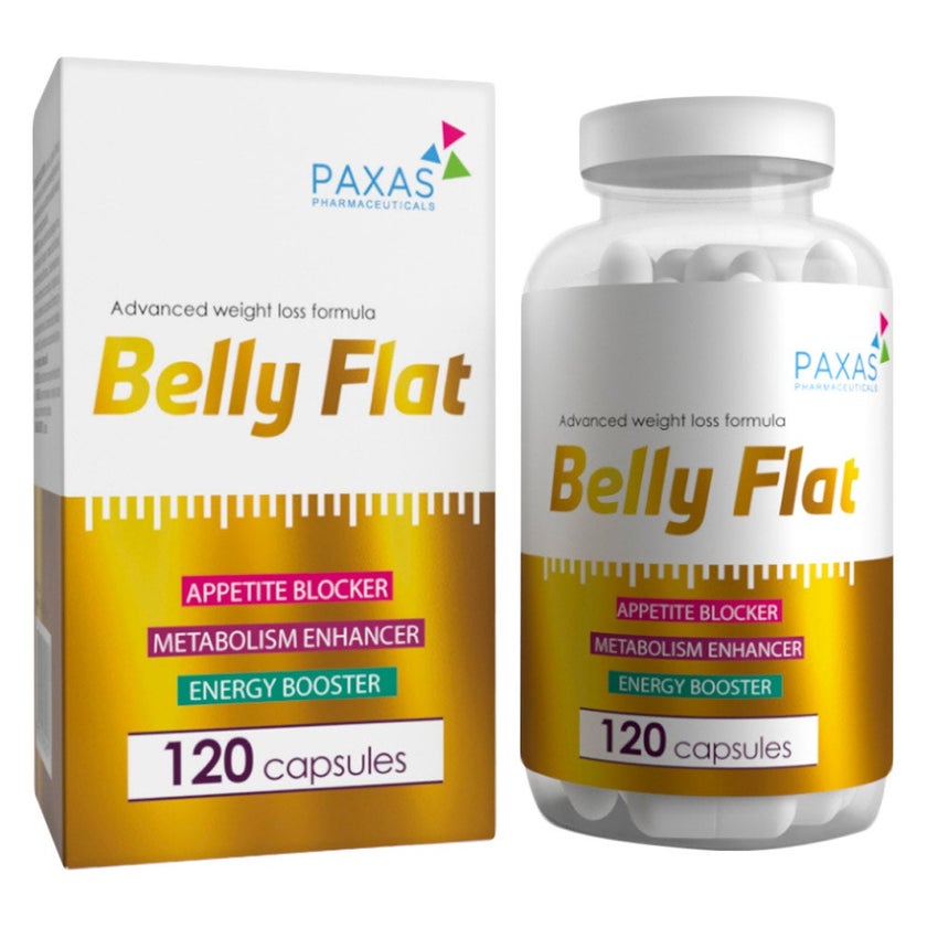 Paxas Belly Flat Capsules, Pack of 120's
