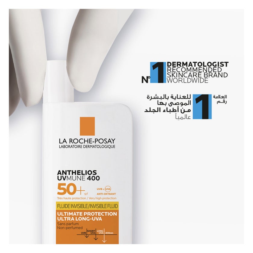 La Roche-Posay Anthelios SPF 50+ UVMune 400 Invisible Fluid - 50ml