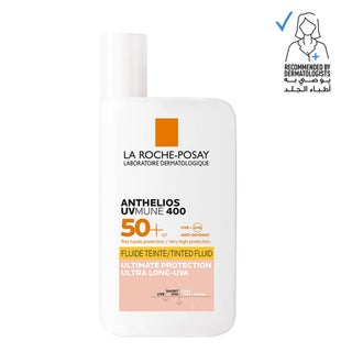 لاروش بوزاي أنثيليوس يو في ميون 400 واقي شمسي غير مرئي ملون بعامل حماية SPF50+ سعة 50 مل