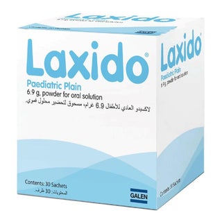 Laxido Paediatric Plain Powder For Oral Solution 6.9g, Pack of 30's