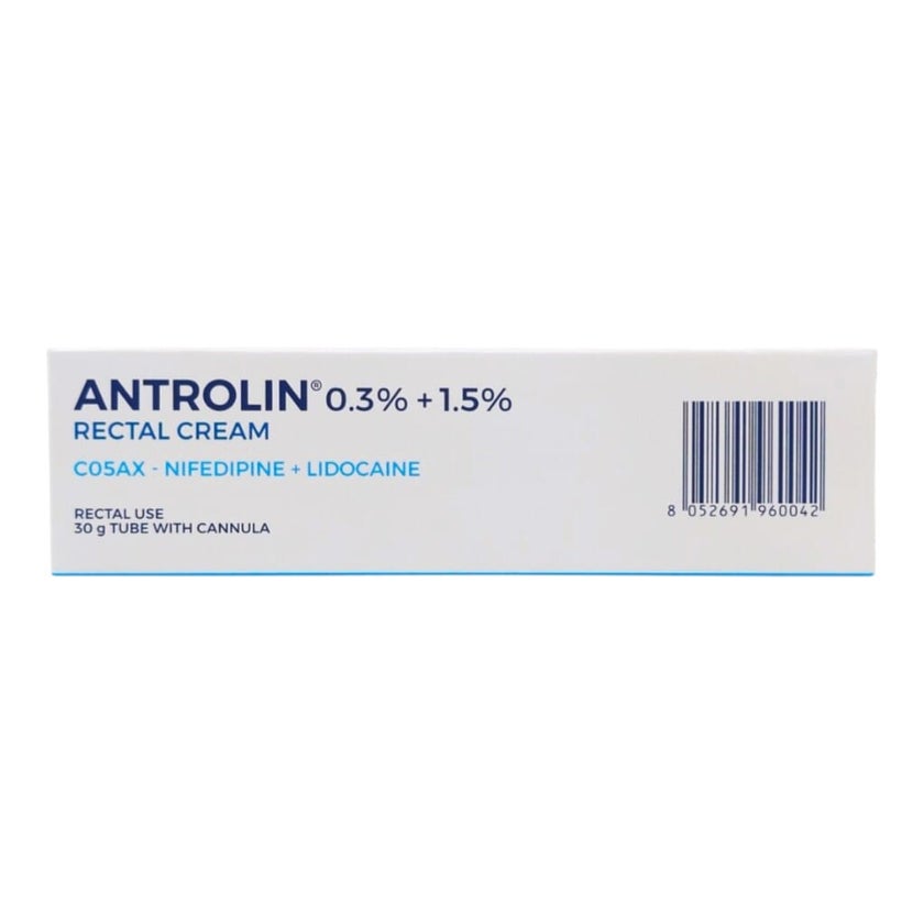 Antrolin 0.3% + 1.5% Rectal Cream 30g