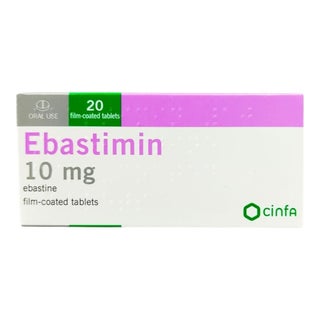 Ebastimin 10mg Film Coated Tablets, Pack of 20's