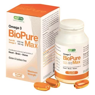 Agetis BioPure Max Omega-3 Softgels 30's