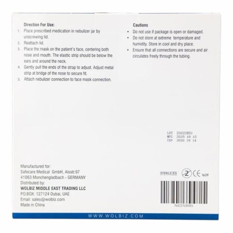 Wolaid Nebulizer Mask Child