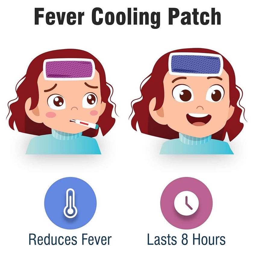Wolcure Fever Free Cooling Patch, Pack of 4’s 